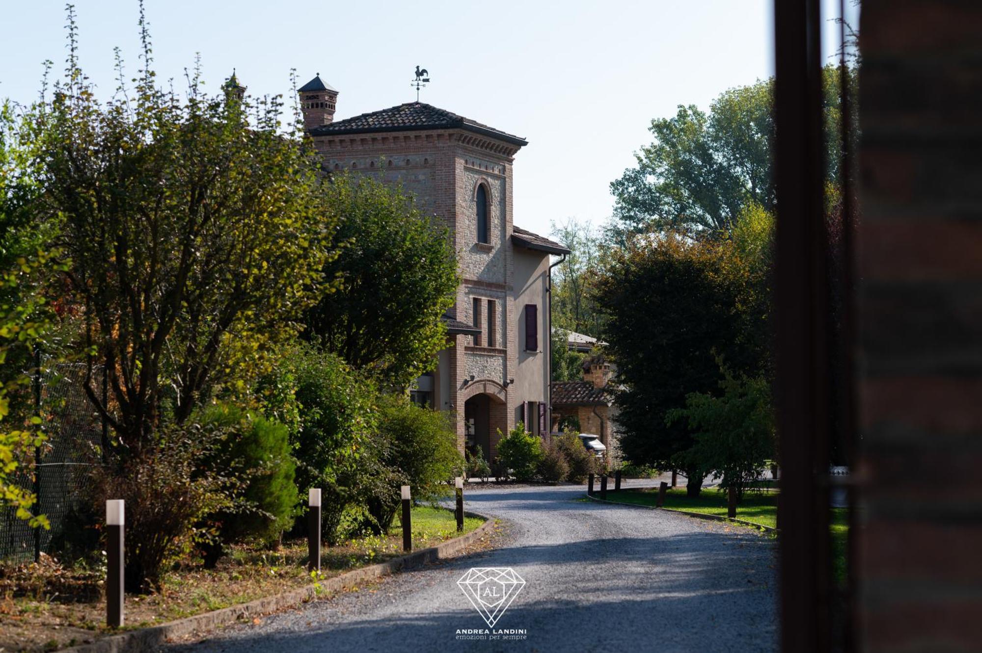 Vila La Rondanina Castelnuovo Fogliani Exteriér fotografie